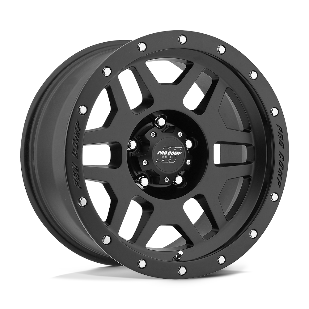 Pro Comp Alloys Pa41 Phaser 17X9 -6 Satin Black