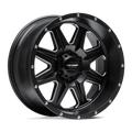 Pro Comp Alloys Pa63 Recon 20X10 -18 Satin Black Milled