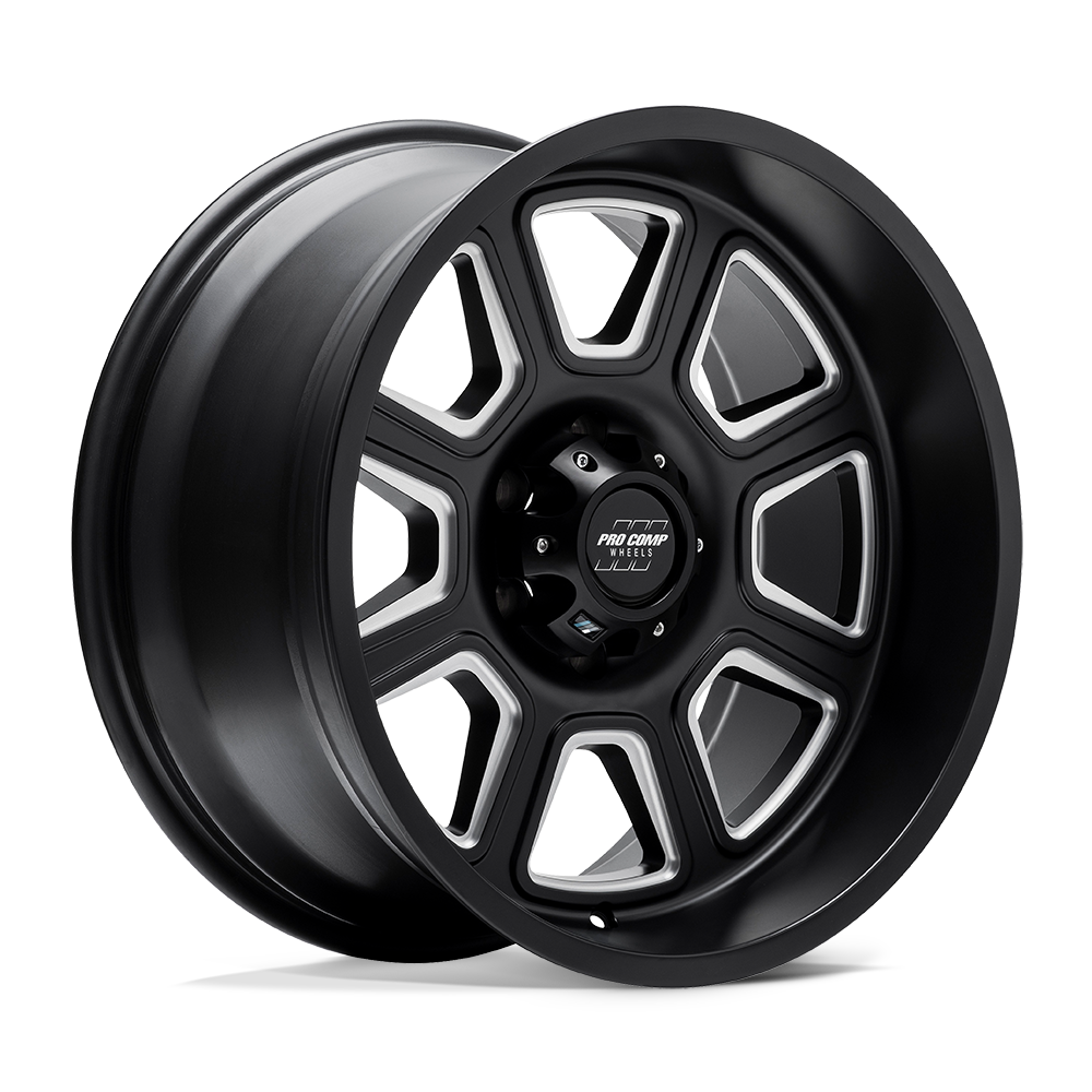 Pro Comp Alloys Pa064 Gunner 20X10 -18 Satin Black Milled