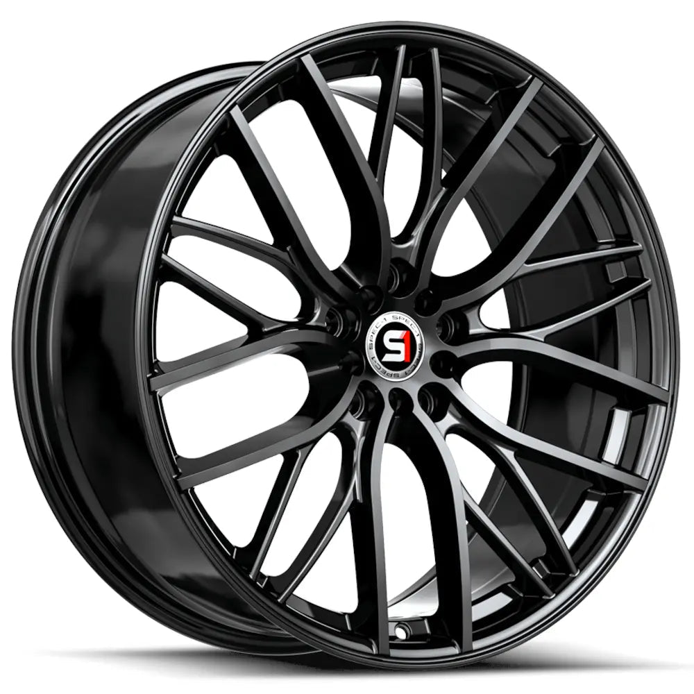 Spec-1 SP-61 18X8 +38 Gloss Black