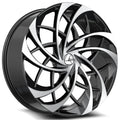 Azara AZA-540 18X8 +35 Gloss Black & Machined