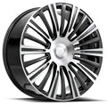 O.E. Revolution CAD-35 24X10 +31 Gloss Black & Machined