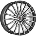 Cavallo CLV-34 18X8 +35 Gloss Black & Machined