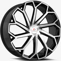 Cavallo CLV-51 18X8 +35 Gloss Black & Machined