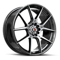 Spec-1 SP-71 17X8 +42 Gloss Black & Machined