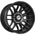 XF Off-Road XF-232 20X10 -24 Gloss Black & Machined Titanium Double Dark Tint
