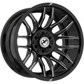 XF Off-Road XF-232 24X12 -44 Gloss Black & Milled