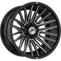 XF Off-Road XF-234 17X9 0 Gloss Black & Milled