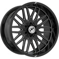 XF Off-Road XF-240 17X9 0 Gloss Black & Milled