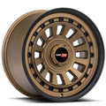Vortek VRD-702 RADAR 18X9 0 Matte Bronze With Black Bolts & Lip