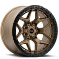 Vortek VRT-603 ATHENO 22X12 -44 Matte Bronze With Black Bead Ring