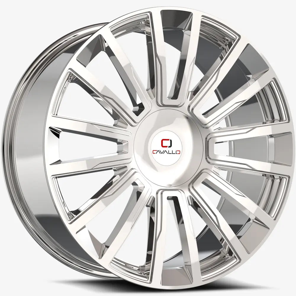 Cavallo CLV-47 24X9 +34 Nano Chrome