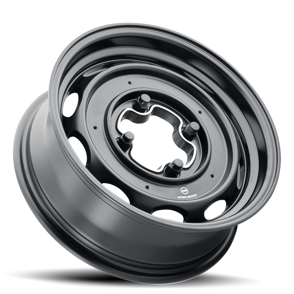 Mobelwagen Mw Interceptor 15X5.5 +20 Black