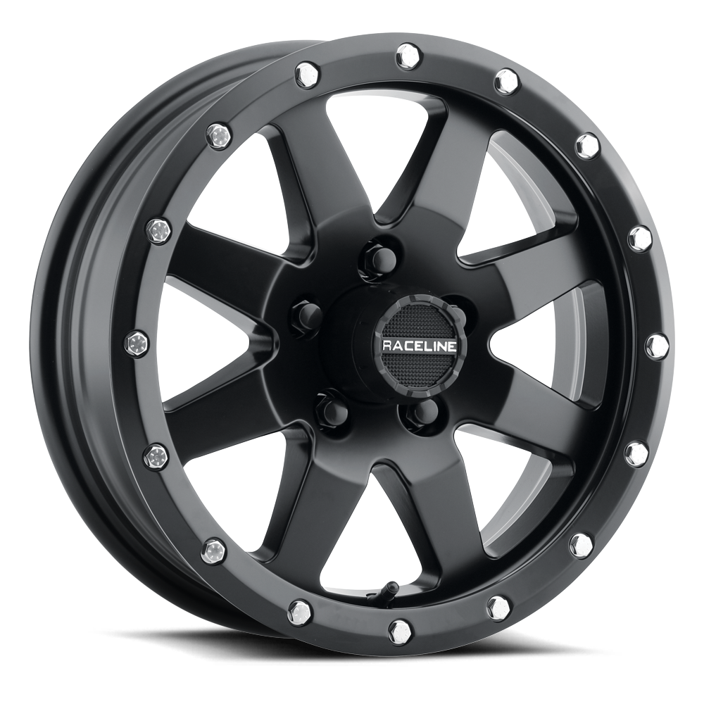 Raceline Wheels Defender Trailer 15X5 +0 Black