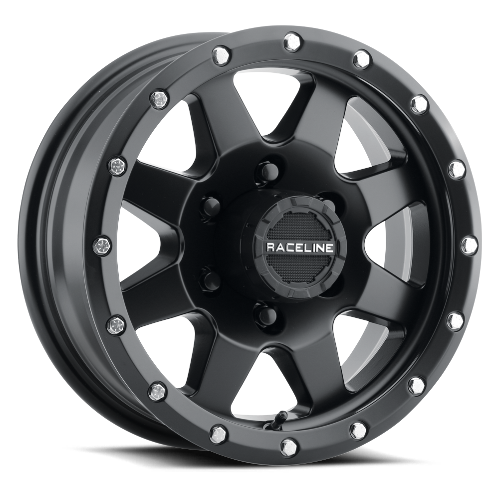 Raceline Wheels Defender Trailer 15X5 +0 Black