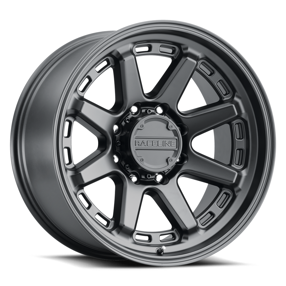 Raceline Wheels Scout 17X8.5 +18 Satin Black