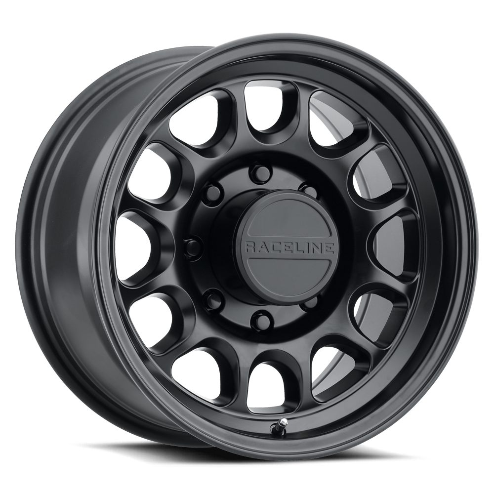 Raceline Wheels Rogue 20X9 +0 Satin Black