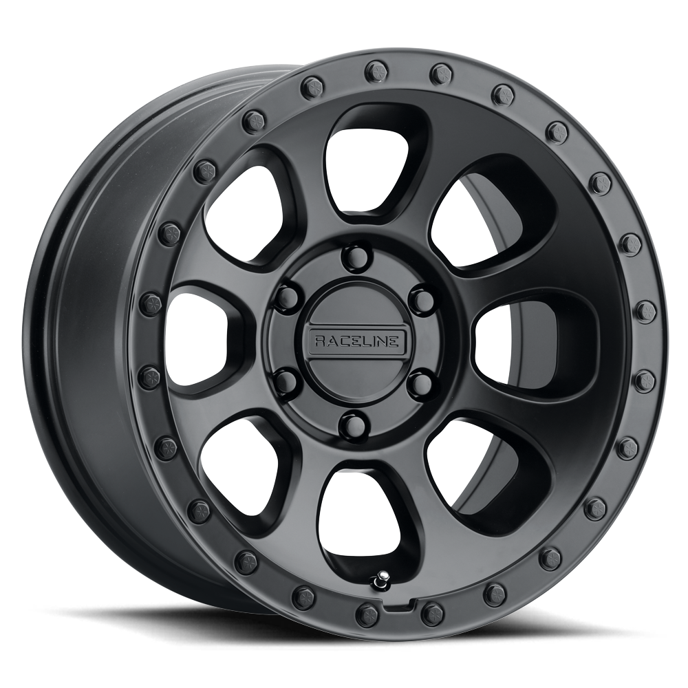 Raceline Wheels 961B Bolt 17X9 -12 Black