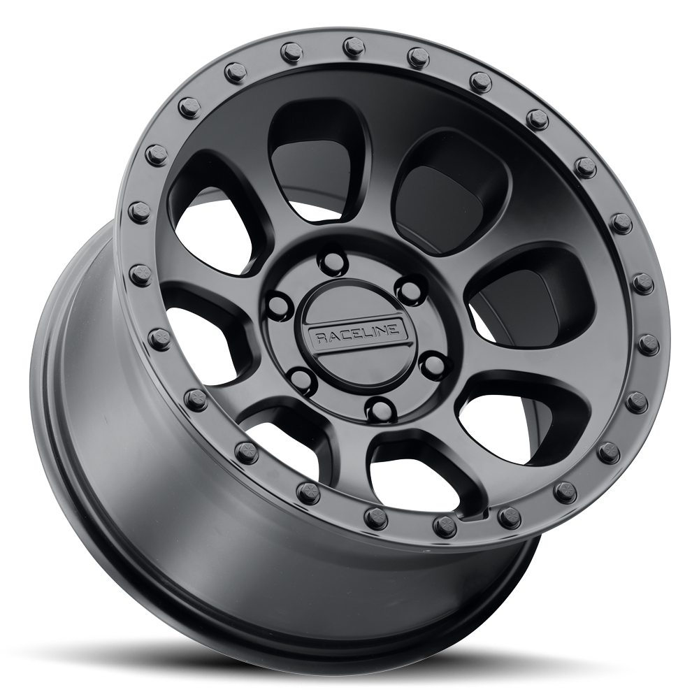 Raceline Wheels 961B Bolt 17X9 -12 Black