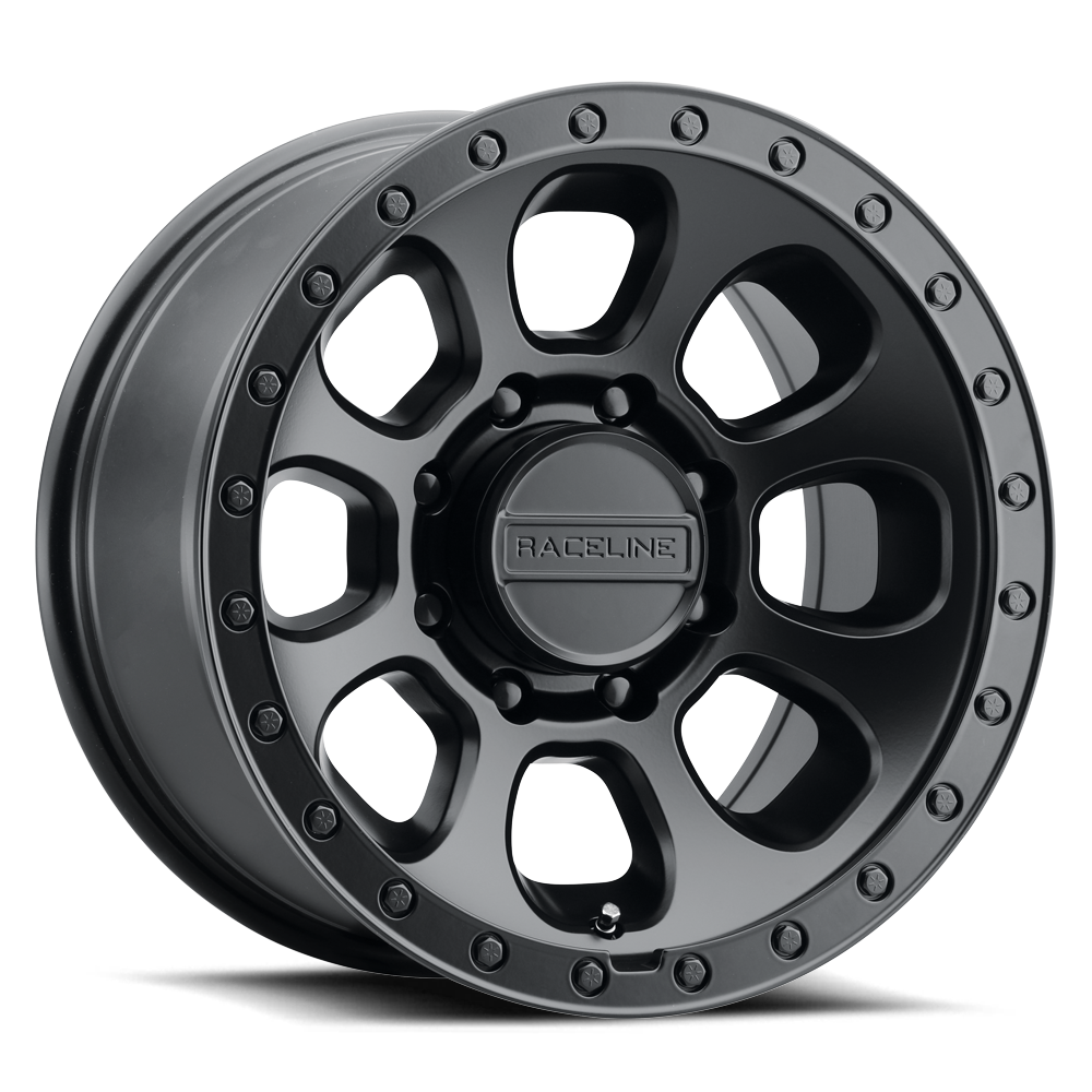 Raceline Wheels 961B Bolt 17X9 -12 Black