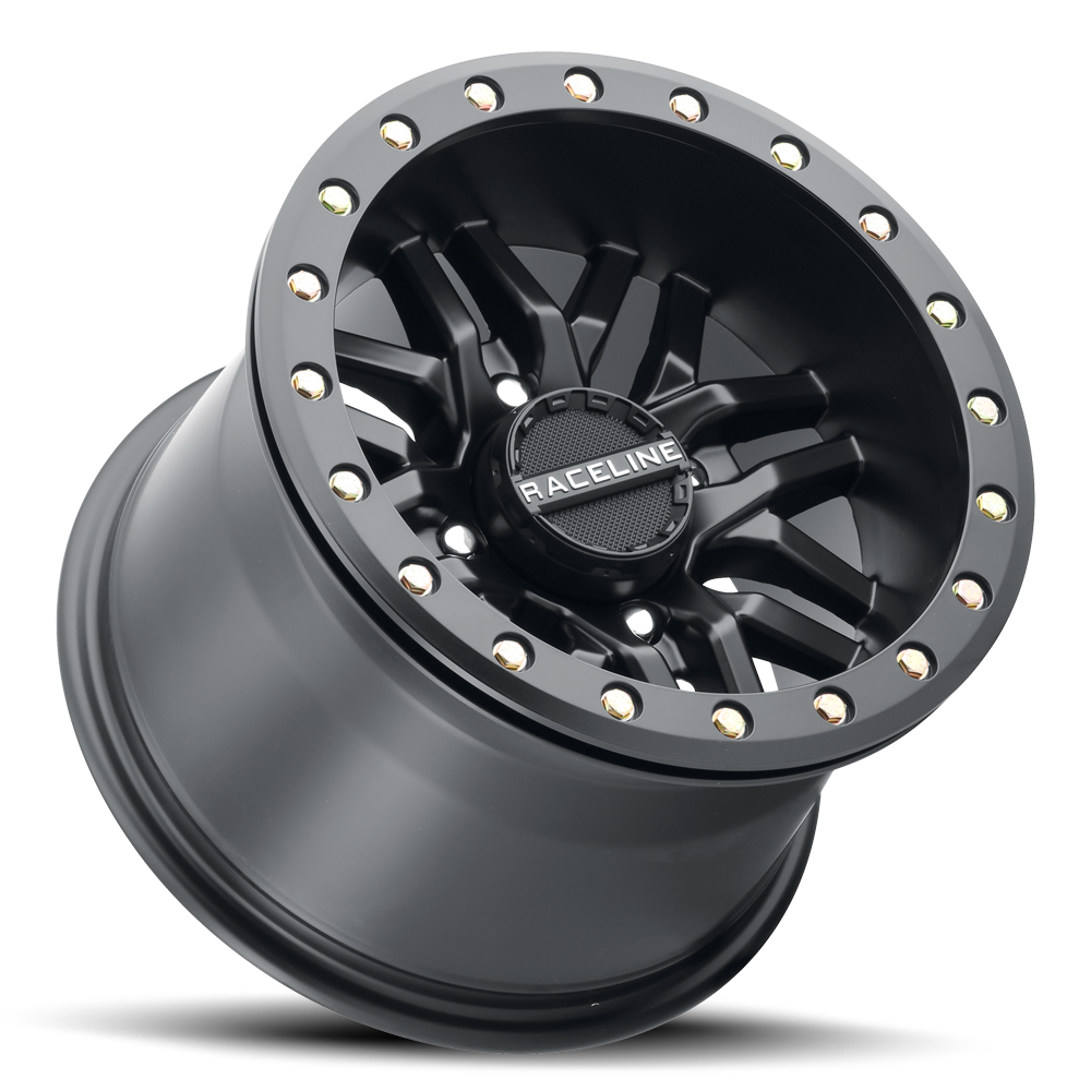 Raceline Wheels A91-Ryno 15X7 +10 Black