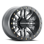 Raceline Wheels Bl Ryno Gun Metal W/ 15X7 +0 Black