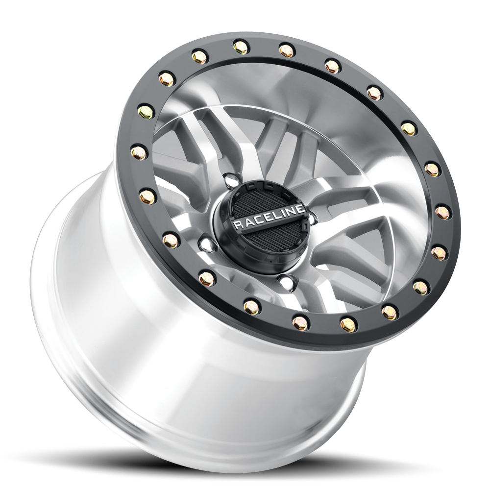 Raceline Wheels Bl Ryno 15X10 +0 Black Machined