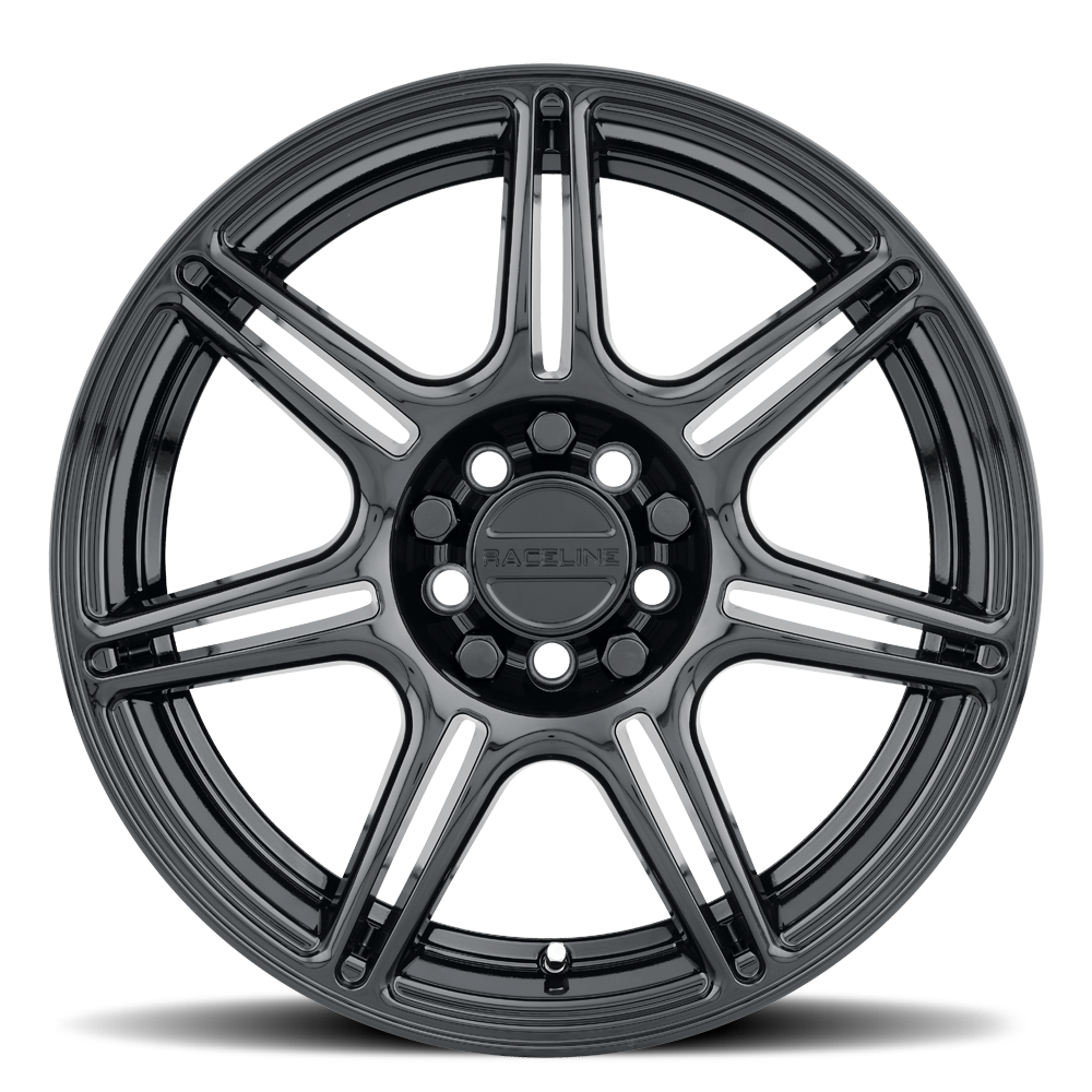 Raceline Wheels Apex 17X7.5 +40 Gloss Black