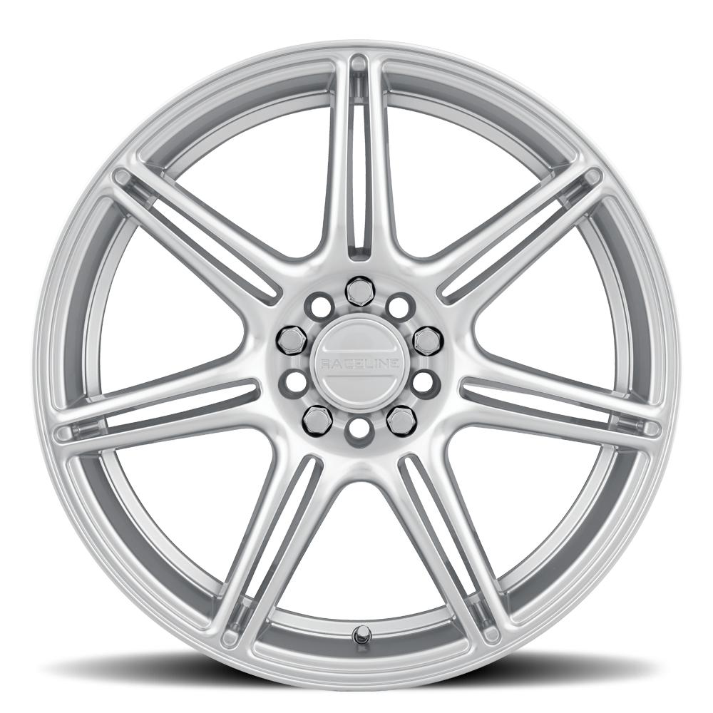Raceline Wheels Apex Hyper 18X8 +40 Silver