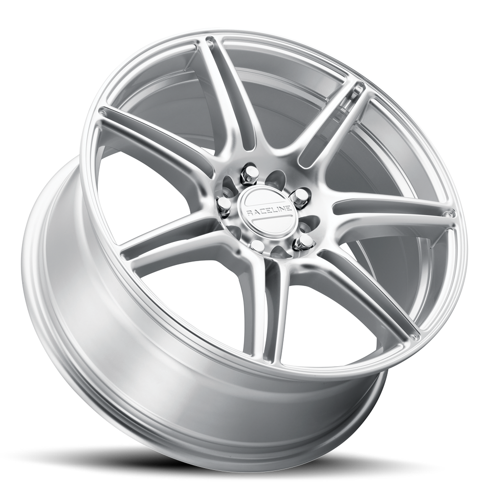 Raceline Wheels Apex Hyper 20X8.5 +40 Silver
