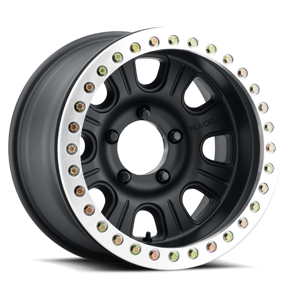 Raceline Wheels Monster Rt 17X8.5 +0 Black