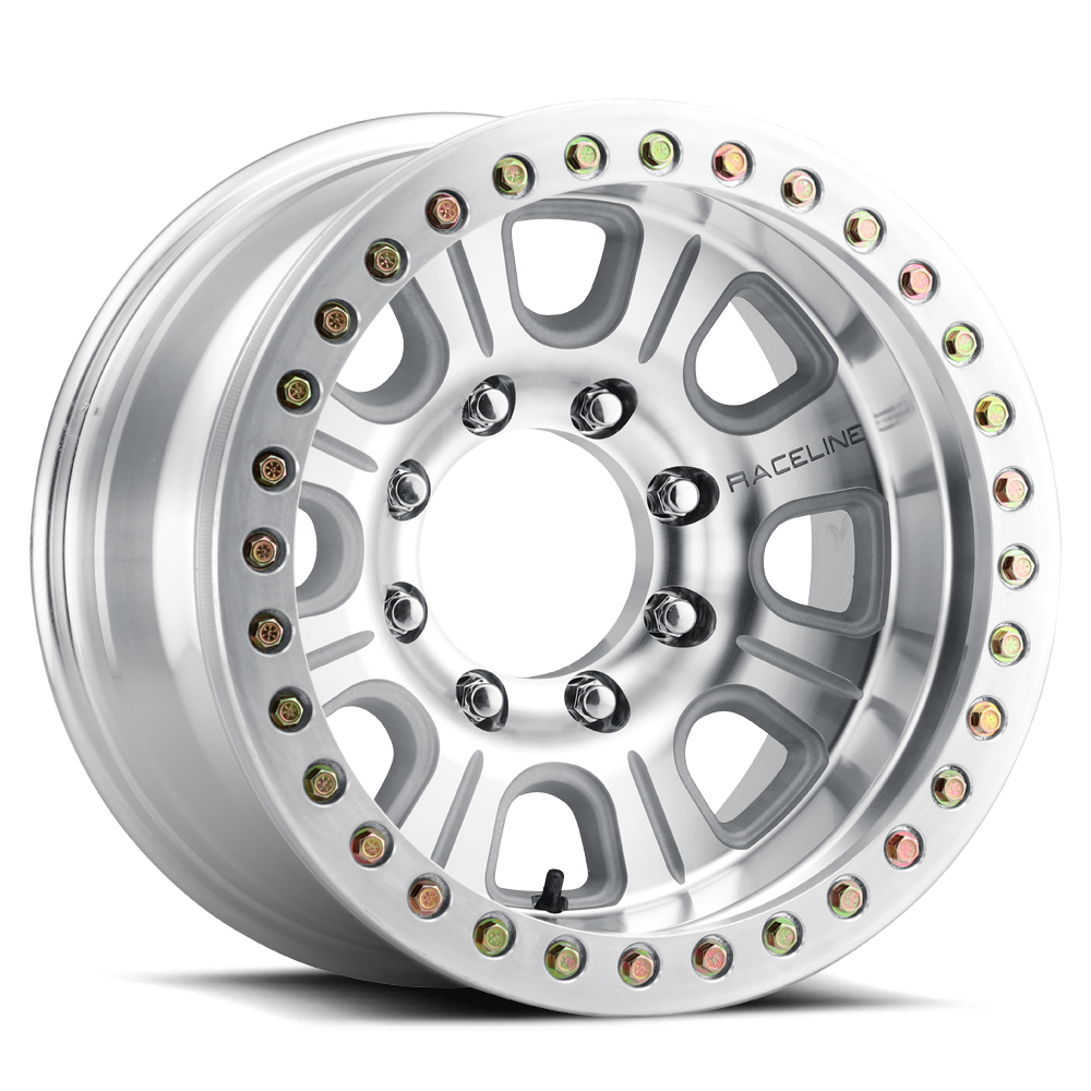 Raceline Wheels Rt233-Monster 17X9.5 -32 Black