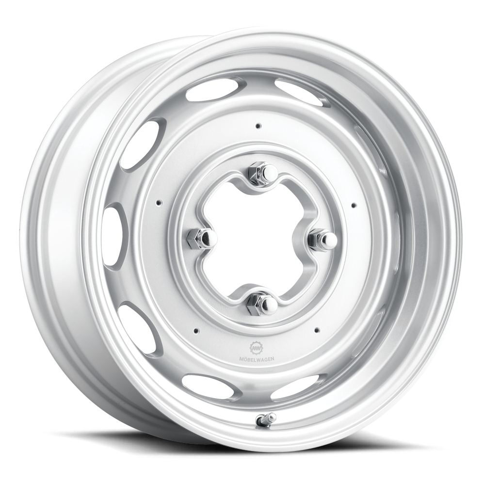 Mobelwagen Mw Interceptor 15X4.5 +25 Silver