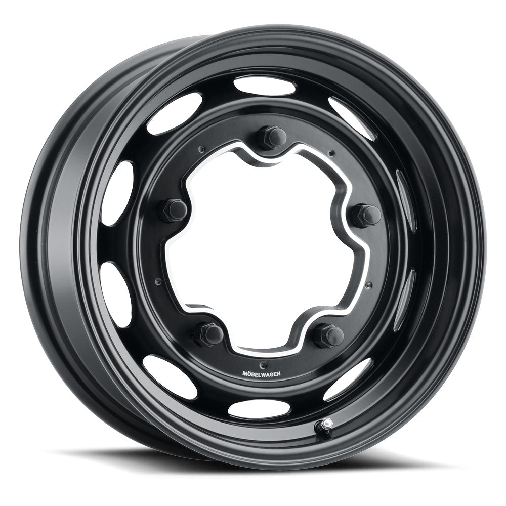 Mobelwagen Mw Interceptor 15X5.5 +20 Black