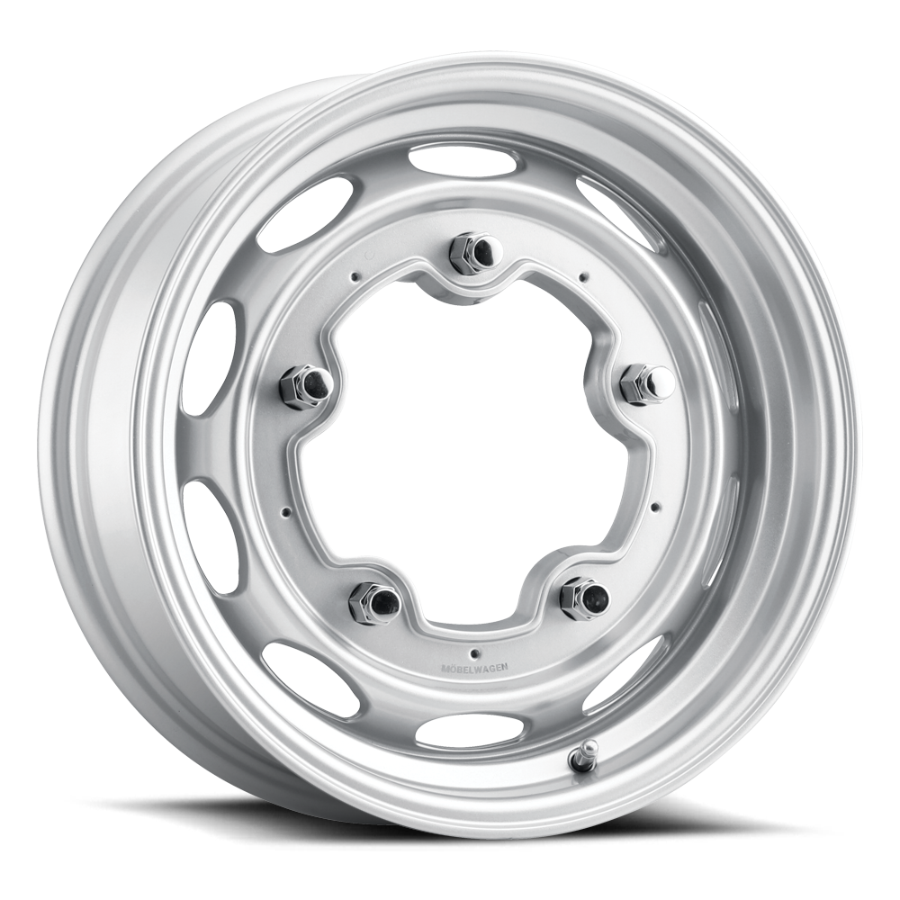 Mobelwagen Mw Interceptor 15X5.5 +20 Silver