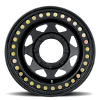 Raceline Wheels Rt80-Rock 8 Spoke 15X10 -25 Black
