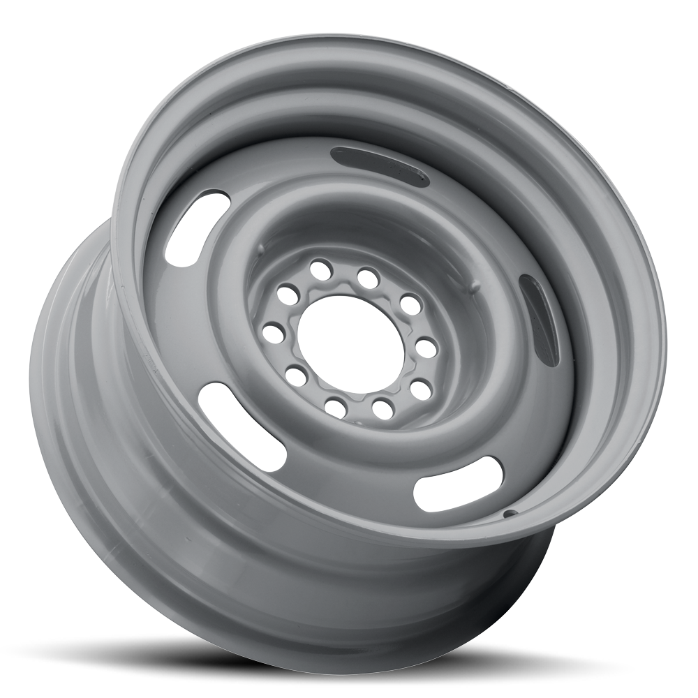 Allied Wheel Components Rallye 15X8 +0 Silver
