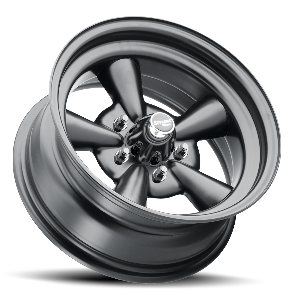 Allied Wheel Components Supreme 15X7 +0 Matte Black
