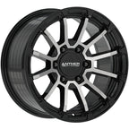 Anthem Off-Road Raider 17X8.5 +0 Satin Black W/ Machined Face