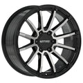 Anthem Off-Road Raider 20X9 +0 Satin Black W/ Machined Face