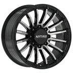 Anthem Off-Road Raider 20X9 +0 Satin Black W/ Machined Face