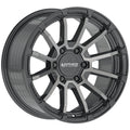 Anthem Off-Road Raider 18X9 -12 Satin Gunmetal W/ Machined Face