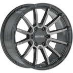 Anthem Off-Road Raider 20X9 +0 Satin Gunmetal W/ Machined Face