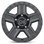 Black Rhino Hard Alloys Ravine 17X8.5 +35 Matte Black