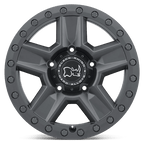 Black Rhino Hard Alloys Ravine 17X8.5 -18 Matte Black