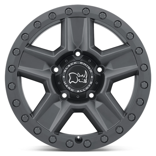 Black Rhino Hard Alloys Ravine 17X8.5 -18 Matte Black