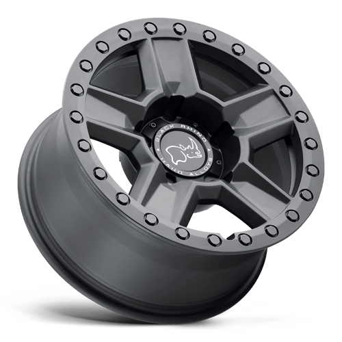Black Rhino Hard Alloys Ravine 17X8.5 -18 Matte Black
