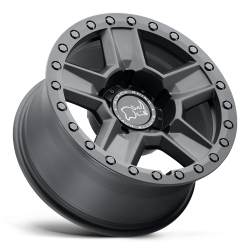 Black Rhino Hard Alloys Ravine 17X8.5 +35 Matte Black