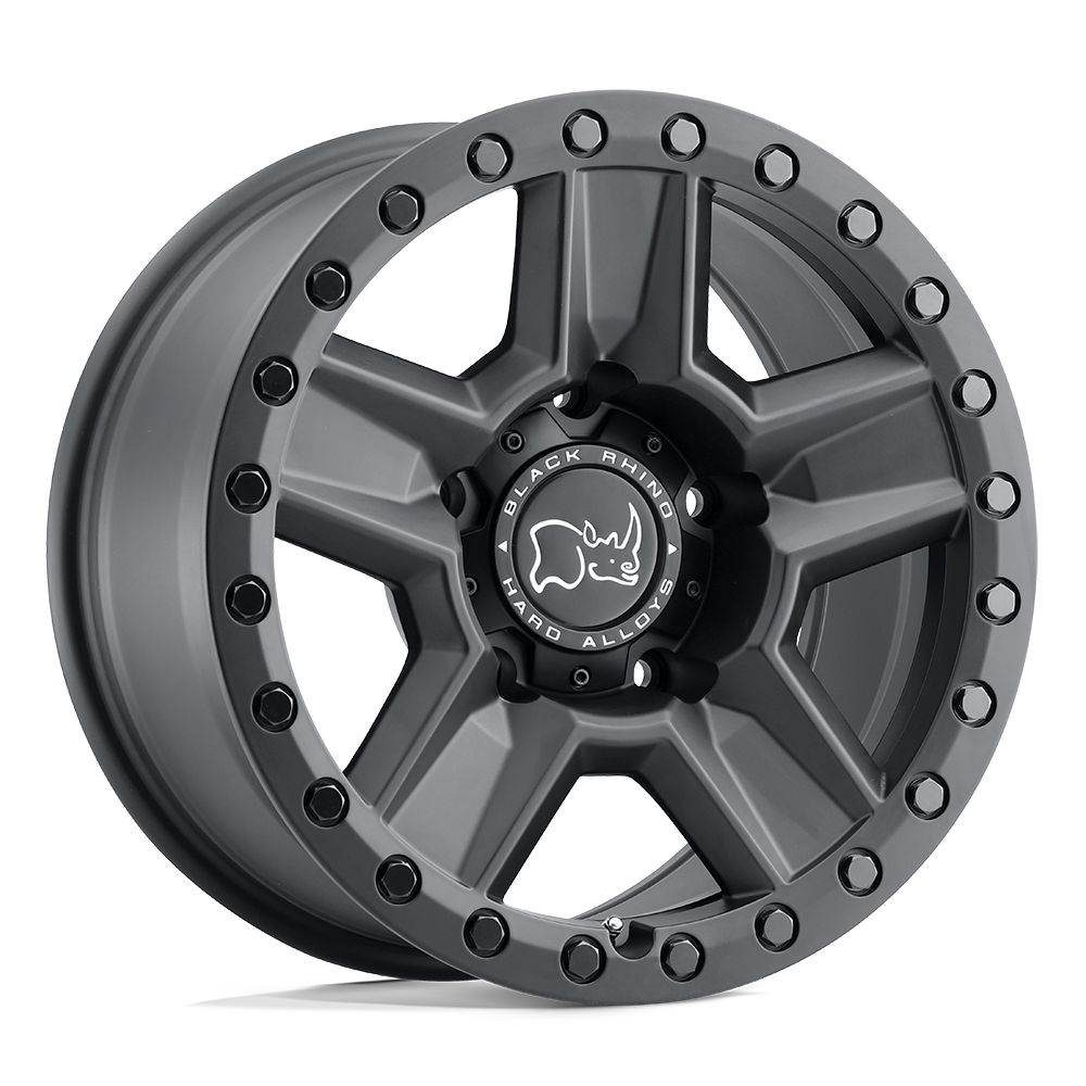 Black Rhino Hard Alloys Ravine 20X9 +12 Matte Black