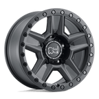 Black Rhino Hard Alloys Ravine 17X8.5 -18 Matte Black